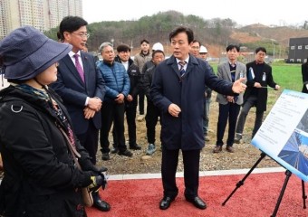 조규일 진주시장, ‘말티고개~장재 도로’ 개통 현장 점검